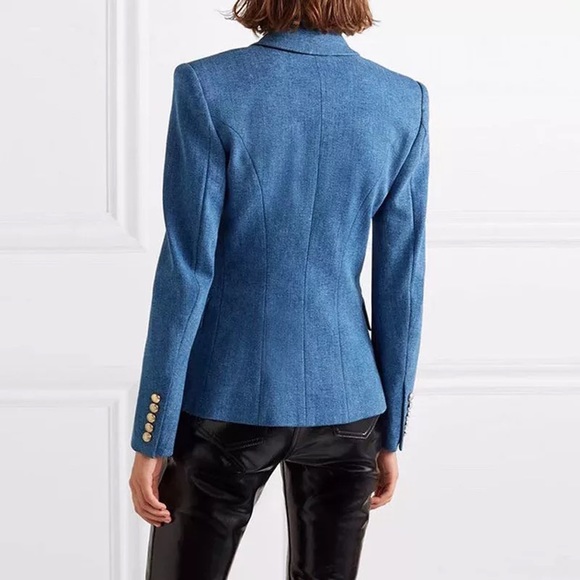 Beautiful blue chic blazer😍 - Picture 10 of 11